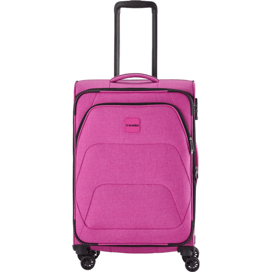 Travelite Adria  4-Rollen Trolley 67 cm -Pink KOFFER-PLUS.COM