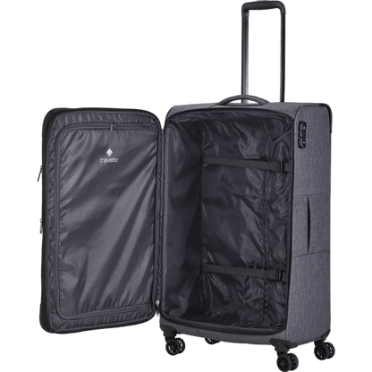 Travelite Adria  4-Rollen Trolley 78 cm -Anthrazit KOFFER-PLUS.COM