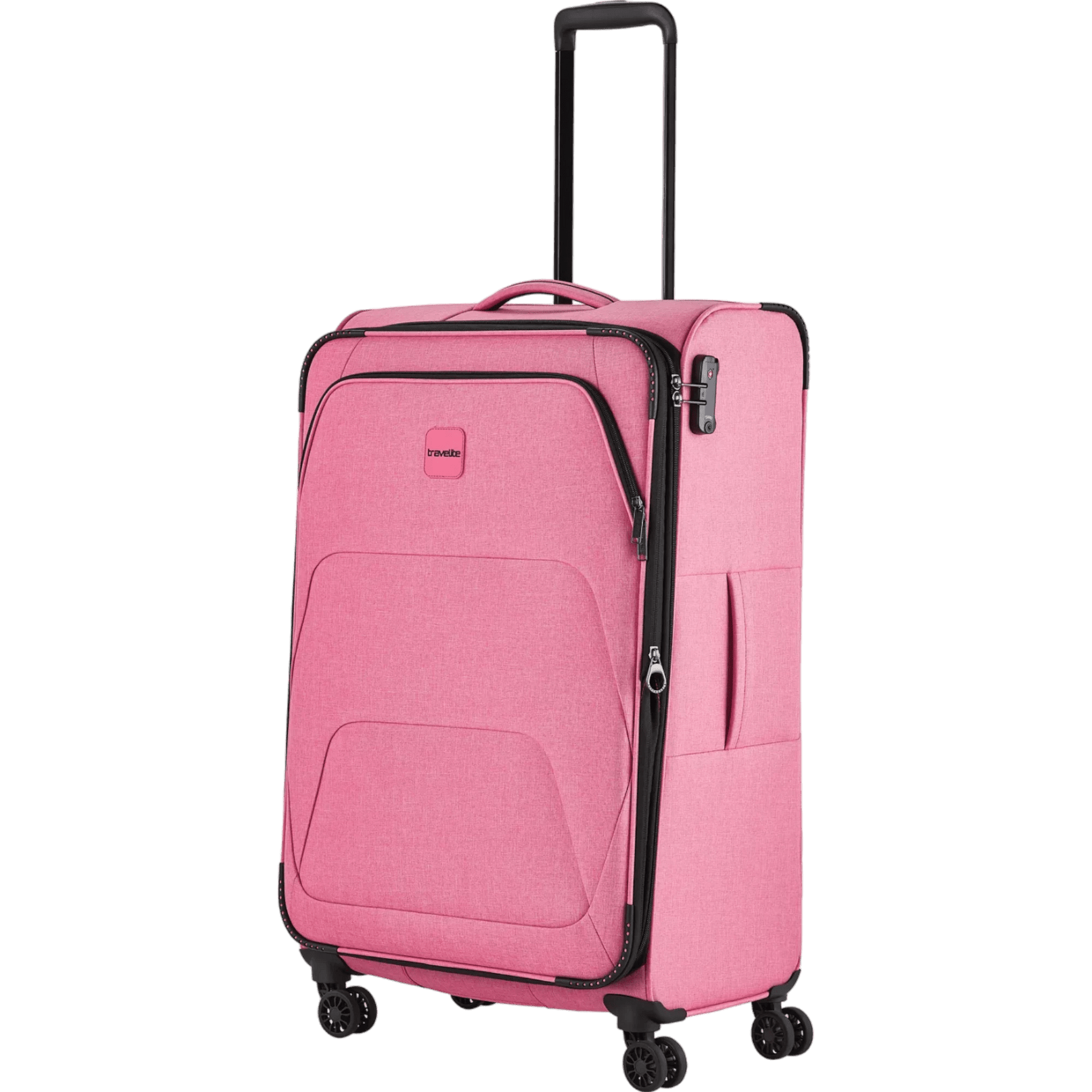 Travelite Adria  4-Rollen Trolley 78 cm -Rosa KOFFER-PLUS.COM