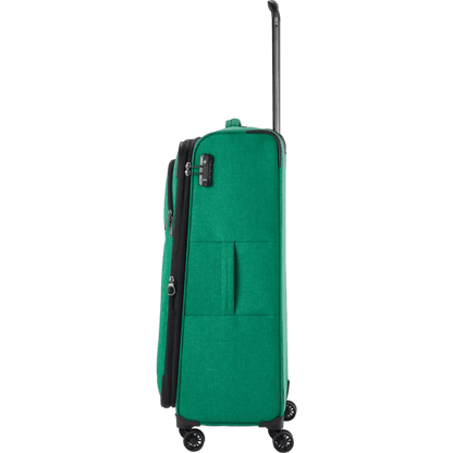 Travelite Adria  4-Rollen Trolley 78 cm -Grün KOFFER-PLUS.COM