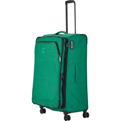 Travelite Adria  4-Rollen Trolley 78 cm -Grün KOFFER-PLUS.COM