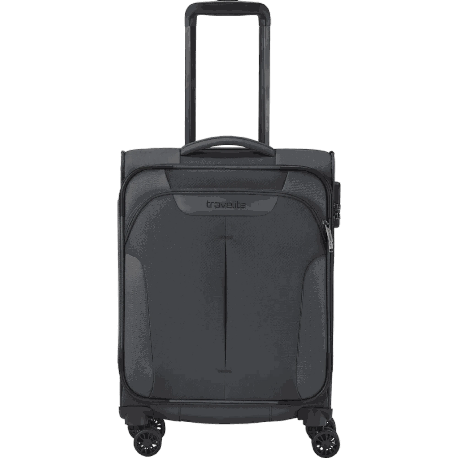 Travelite Croatia  4-Rollen-Kabinentrolley S 55 cm -Anthrazit KOFFER-PLUS.COM