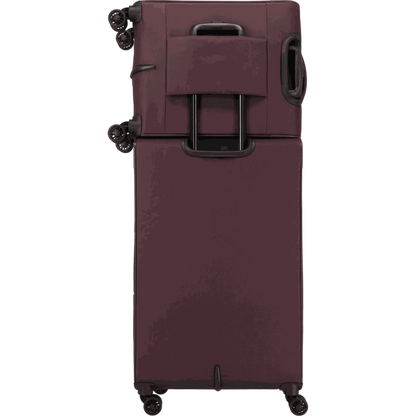 Travelite Croatia  4-Rollen-Kabinentrolley S 55 cm -Aubergine KOFFER-PLUS.COM