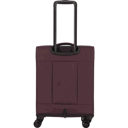 Travelite Croatia  4-Rollen-Kabinentrolley S 55 cm -Aubergine KOFFER-PLUS.COM