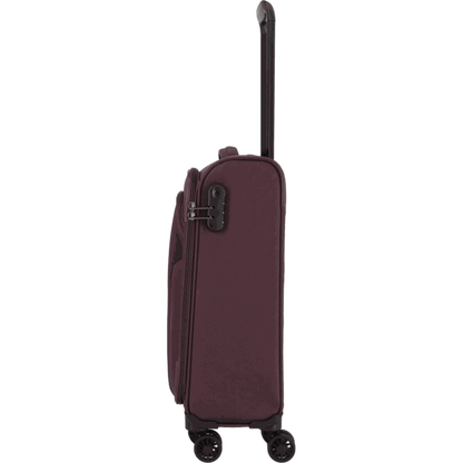 Travelite Croatia  4-Rollen-Kabinentrolley S 55 cm -Aubergine KOFFER-PLUS.COM