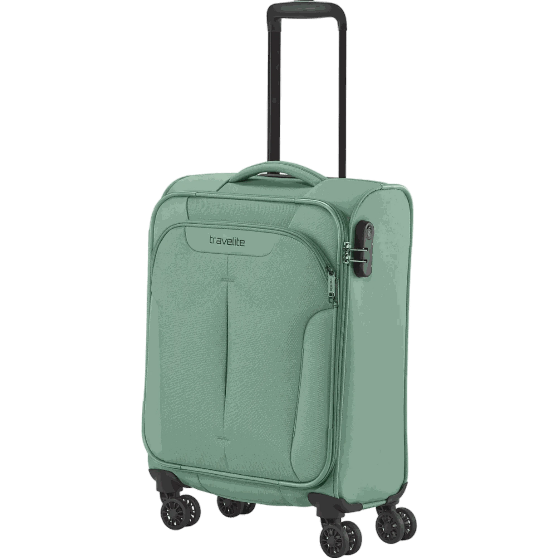 Travelite Croatia  4-Rollen-Kabinentrolley S 55 cm -Mint KOFFER-PLUS.COM