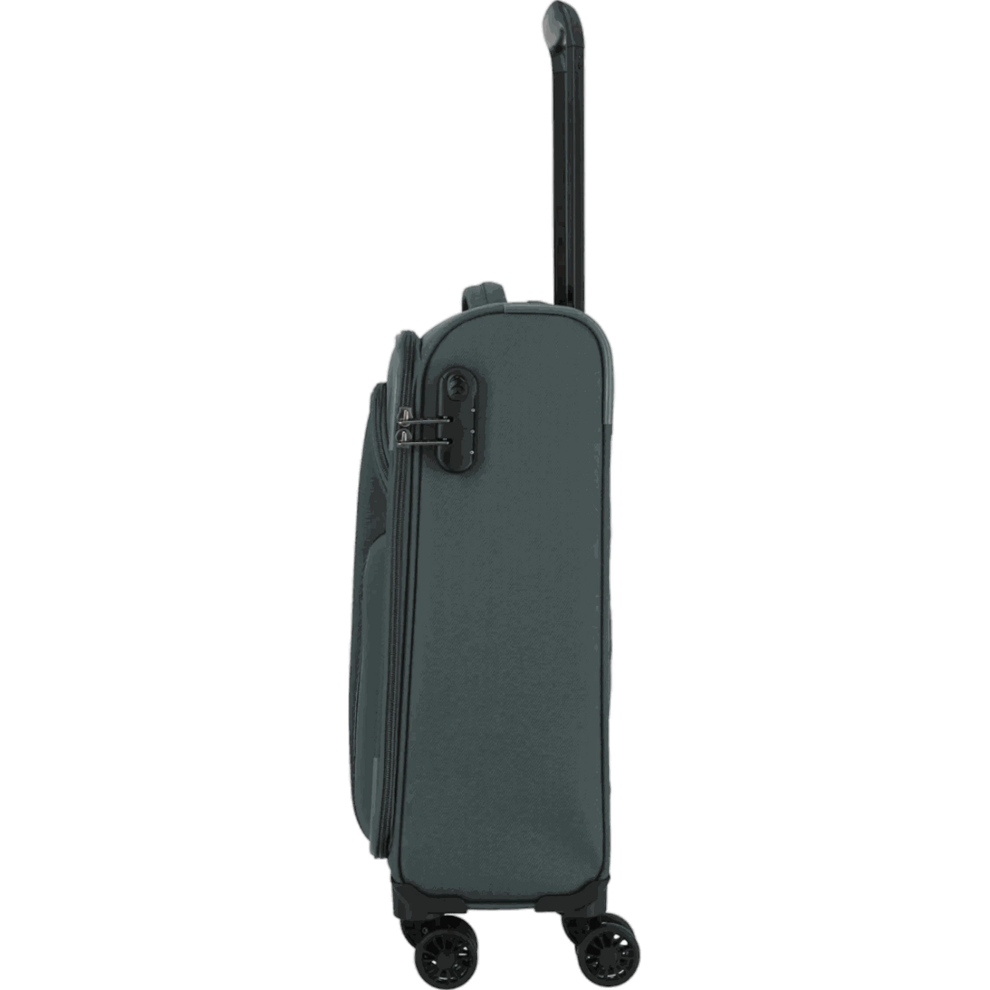 Travelite Croatia  4-Rollen-Kabinentrolley S 55 cm -Tannengrün KOFFER-PLUS.COM