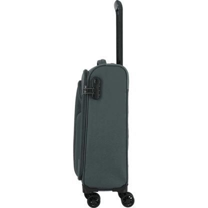 Travelite Croatia  4-Rollen-Kabinentrolley S 55 cm -Tannengrün KOFFER-PLUS.COM