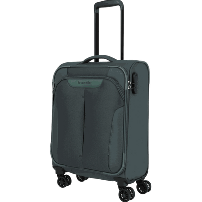 Travelite Croatia  4-Rollen-Kabinentrolley S 55 cm -Tannengrün KOFFER-PLUS.COM