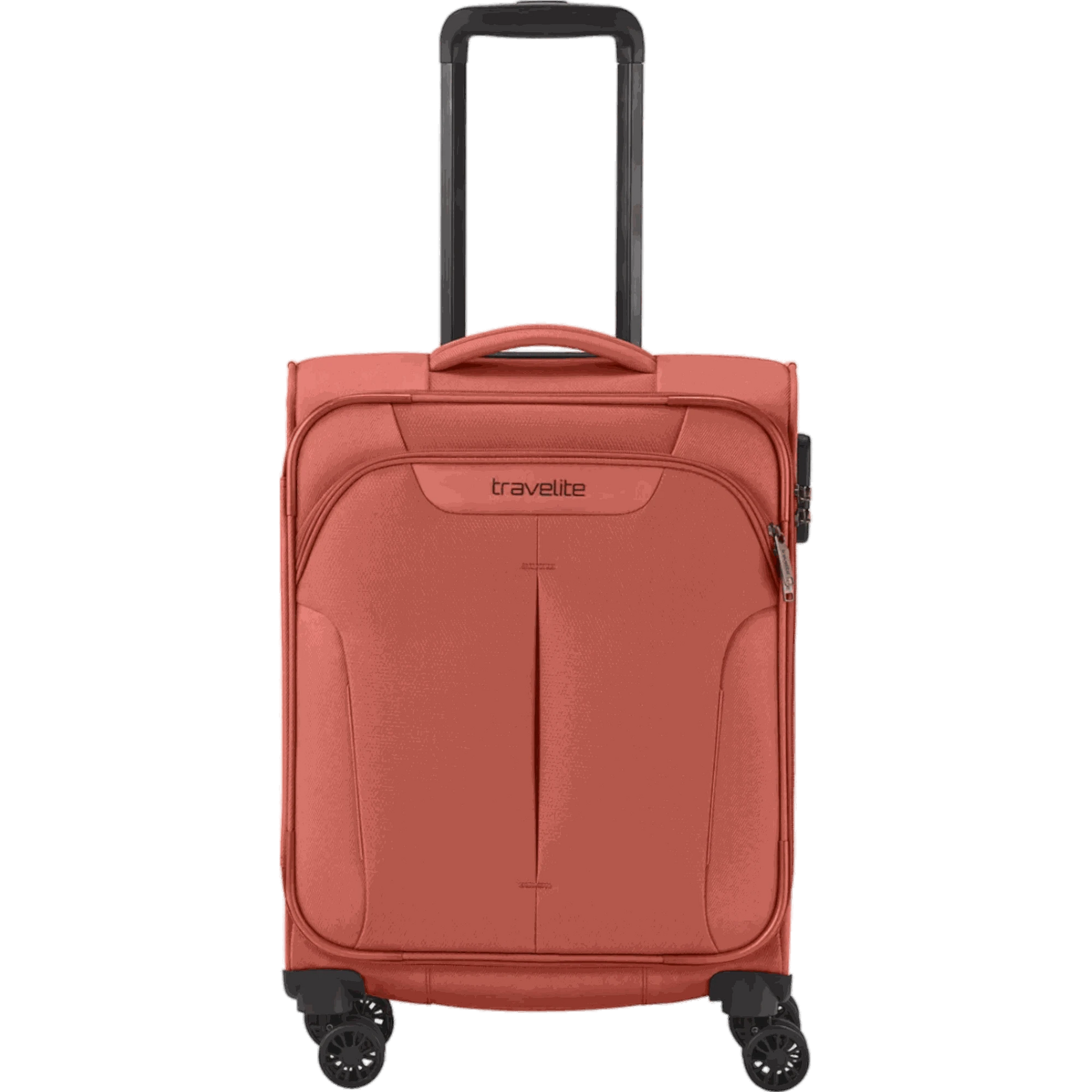 Travelite Croatia  4-Rollen-Kabinentrolley S 55 cm -Koralle KOFFER-PLUS.COM