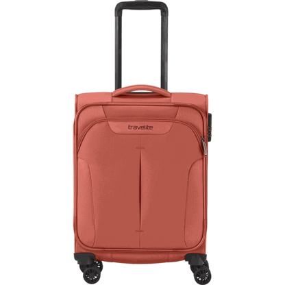 Travelite Croatia  4-Rollen-Kabinentrolley S 55 cm -Koralle KOFFER-PLUS.COM