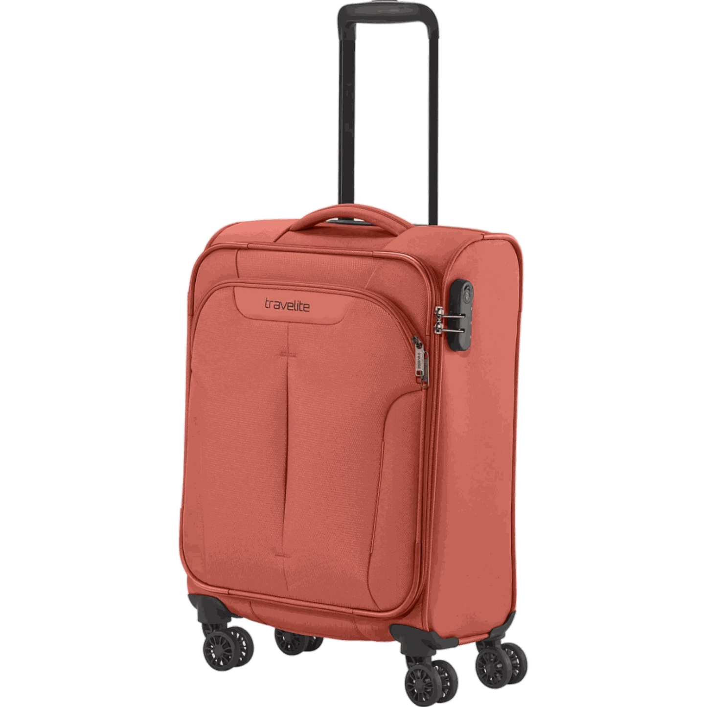 Travelite Croatia  4-Rollen-Kabinentrolley S 55 cm -Koralle KOFFER-PLUS.COM