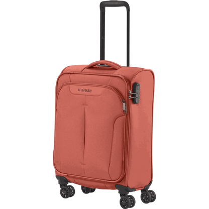 Travelite Croatia  4-Rollen-Kabinentrolley S 55 cm -Koralle KOFFER-PLUS.COM