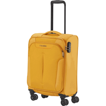 Travelite Croatia  4-Rollen-Kabinentrolley S 55 cm -Curry KOFFER-PLUS.COM