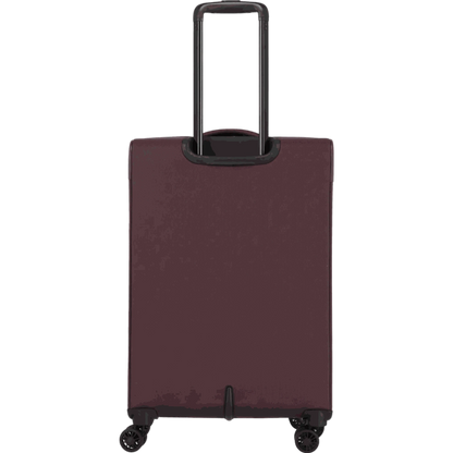 Travelite Croatia  4-Rollen-Trolley M 67 cm -Aubergine KOFFER-PLUS.COM