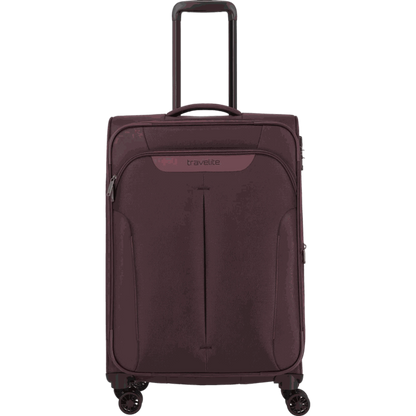 Travelite Croatia  4-Rollen-Trolley M 67 cm -Aubergine KOFFER-PLUS.COM