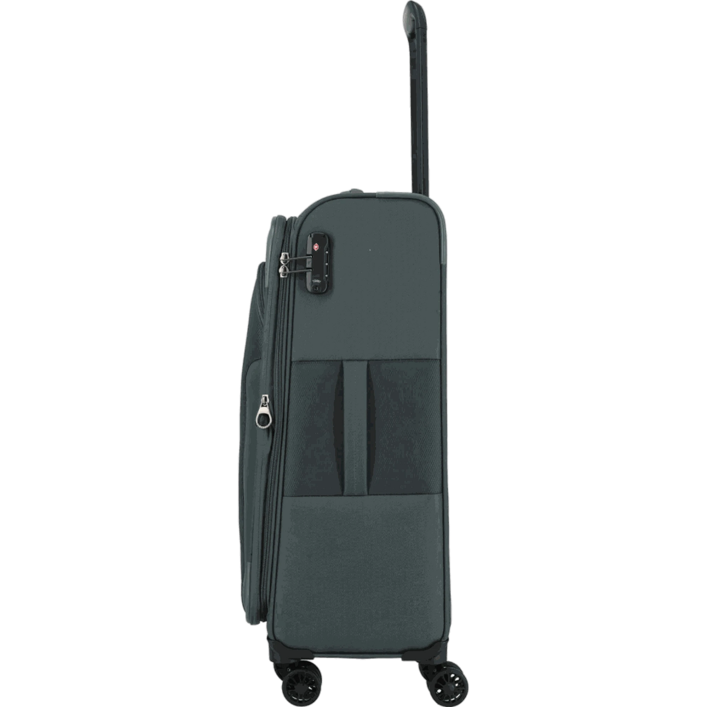 Travelite Croatia  4-Rollen-Trolley M 67 cm -Tannengrün KOFFER-PLUS.COM