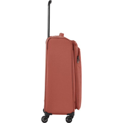 Travelite Croatia  4-Rollen-Trolley M 67 cm -Koralle KOFFER-PLUS.COM