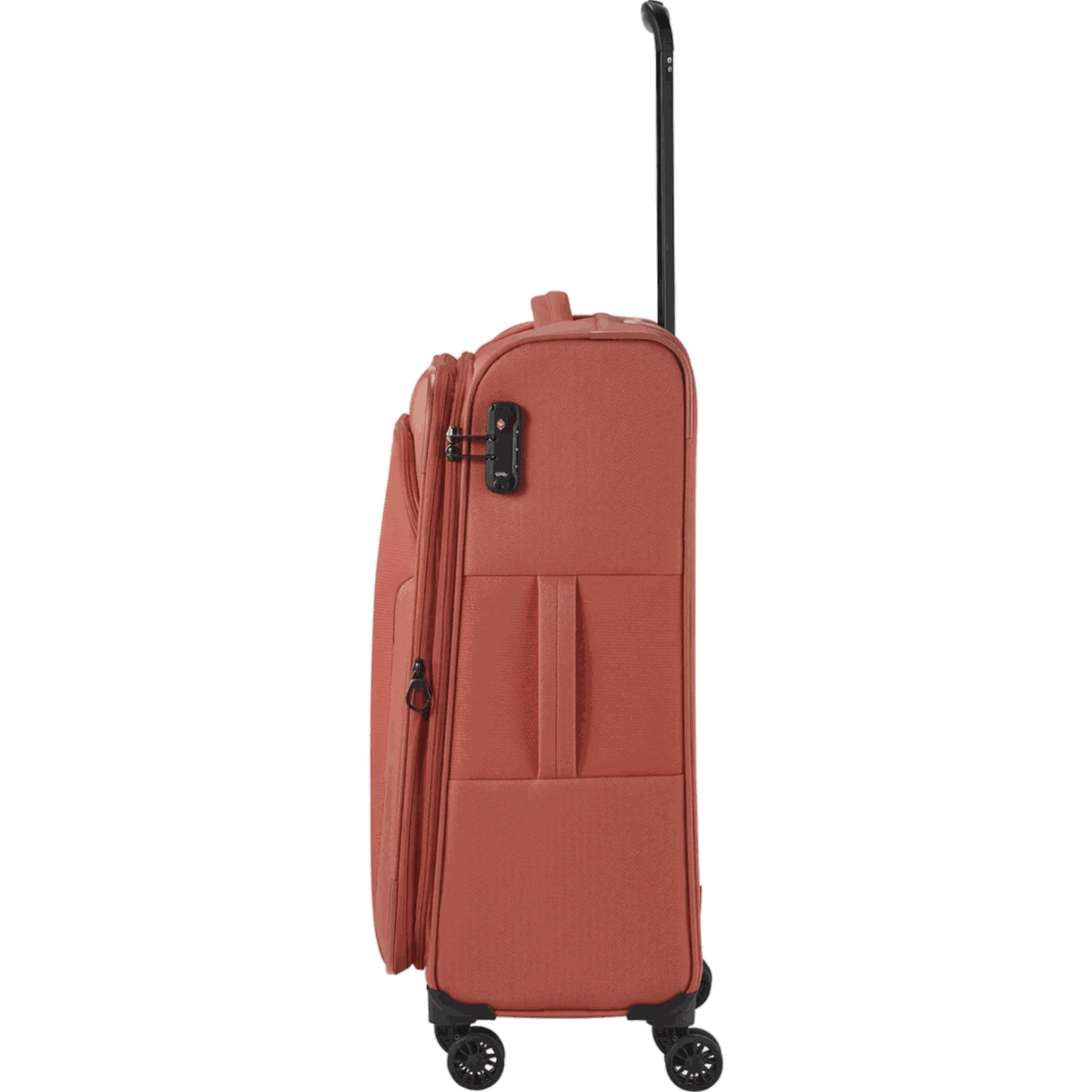 Travelite Croatia  4-Rollen-Trolley M 67 cm -Koralle KOFFER-PLUS.COM