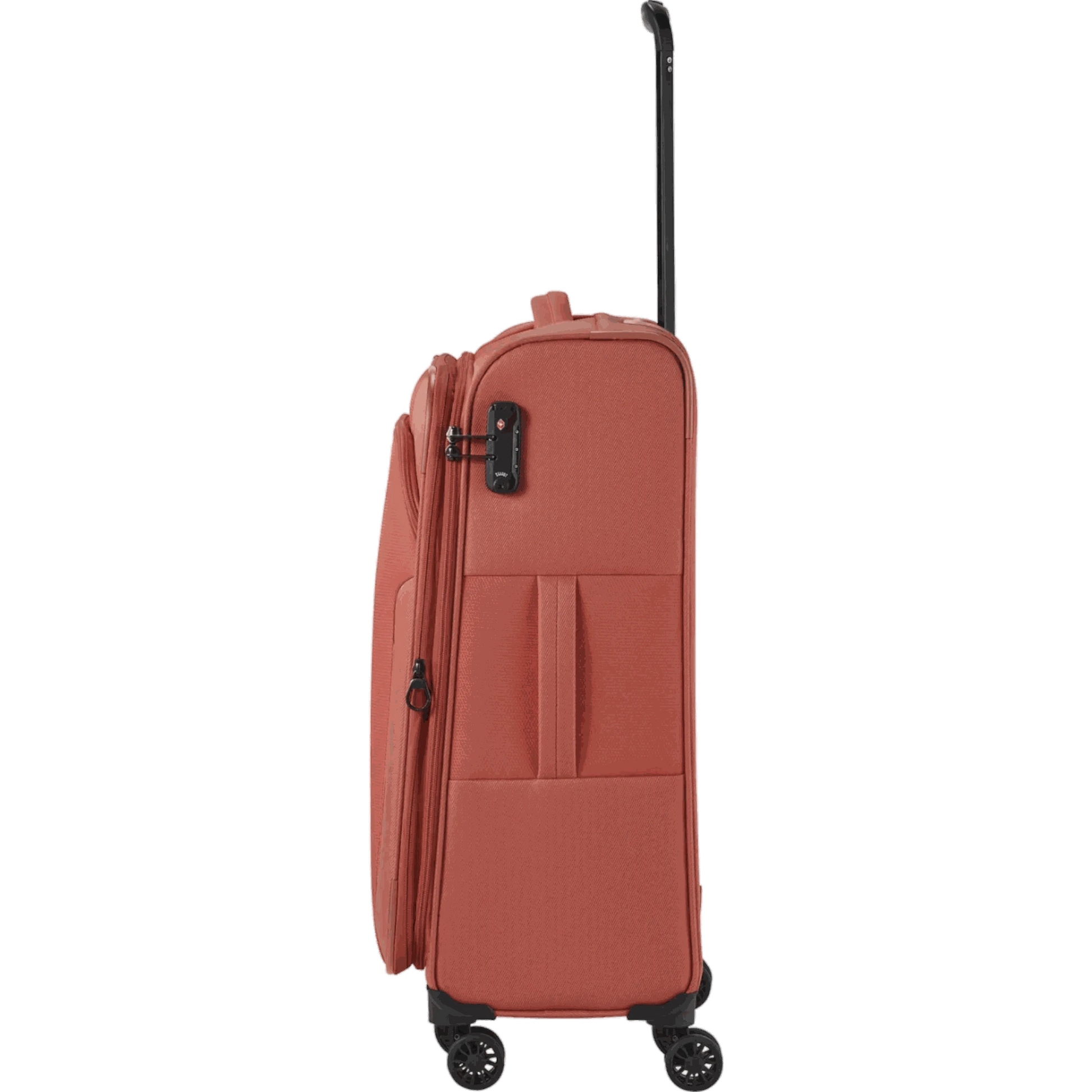 Travelite Croatia  4-Rollen-Trolley M 67 cm -Koralle KOFFER-PLUS.COM