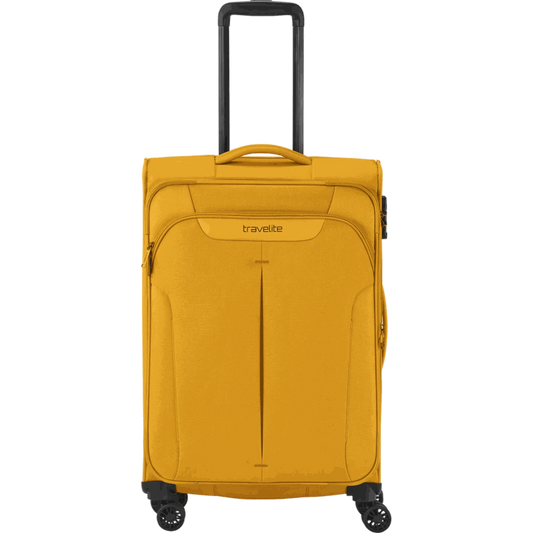 Travelite Croatia  4-Rollen-Trolley M 67 cm -Curry KOFFER-PLUS.COM