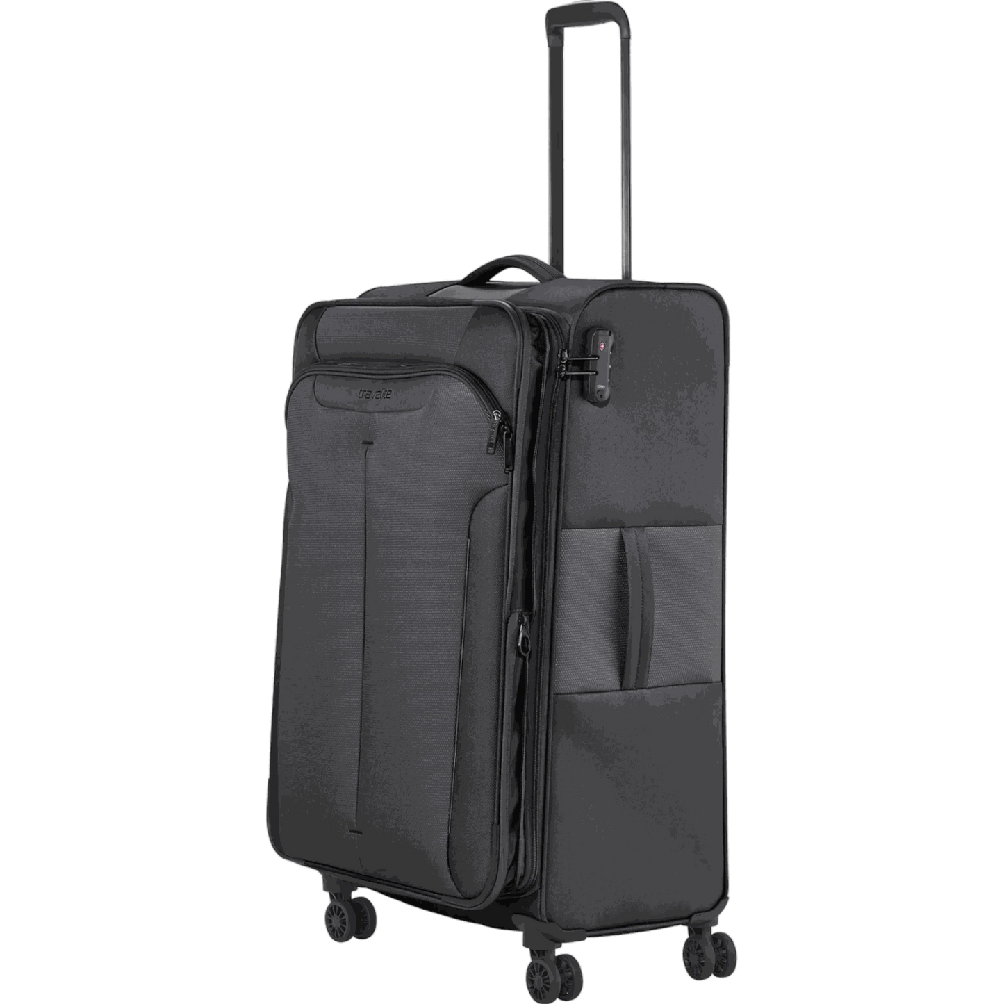 Travelite Croatia  4-Rollen-Trolley L 77 cm -Anthrazit KOFFER-PLUS.COM