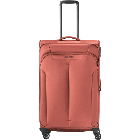 Travelite Croatia  4-Rollen-Trolley L 77 cm -Koralle KOFFER-PLUS.COM