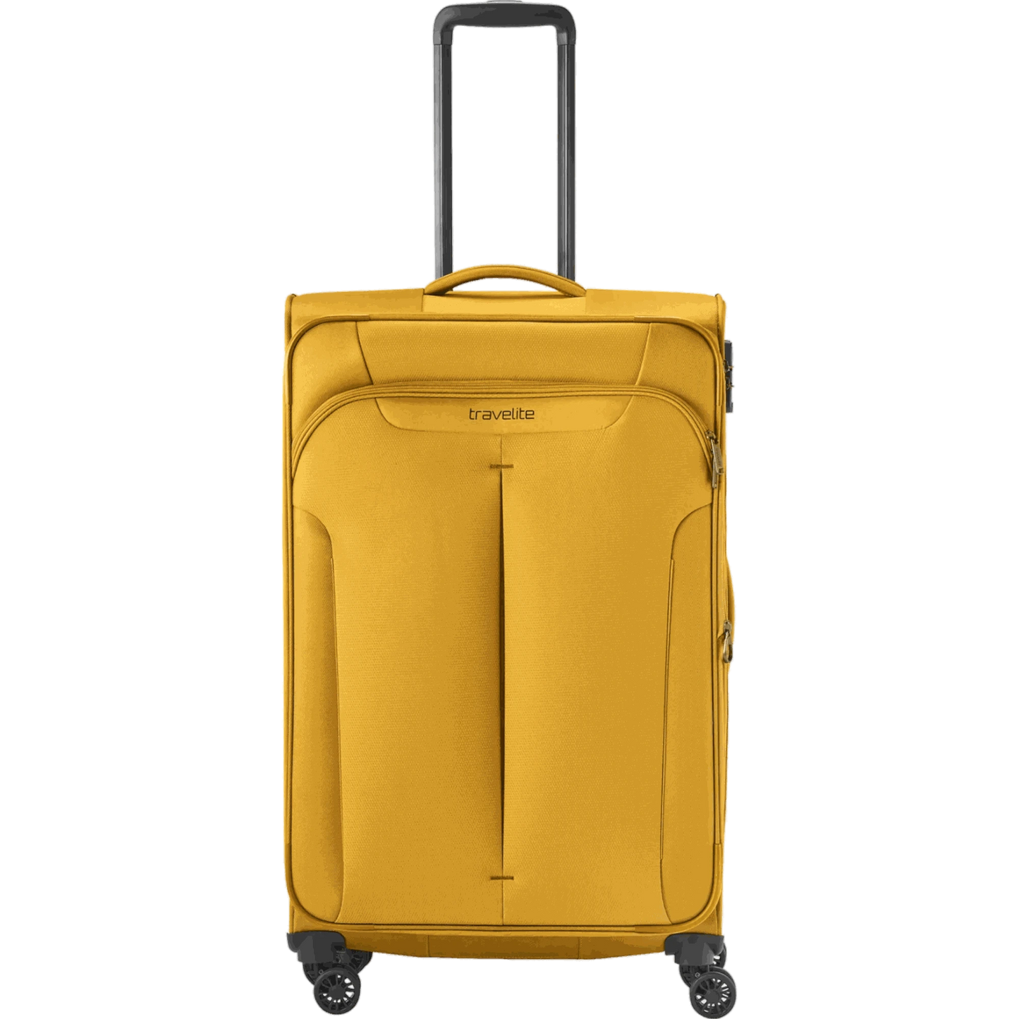 Travelite Croatia  4-Rollen-Trolley L 77 cm -Curry KOFFER-PLUS.COM