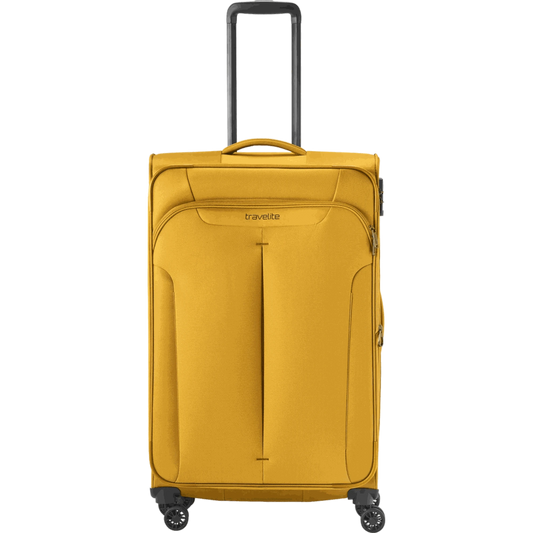 Travelite Croatia  4-Rollen-Trolley L 77 cm -Curry KOFFER-PLUS.COM