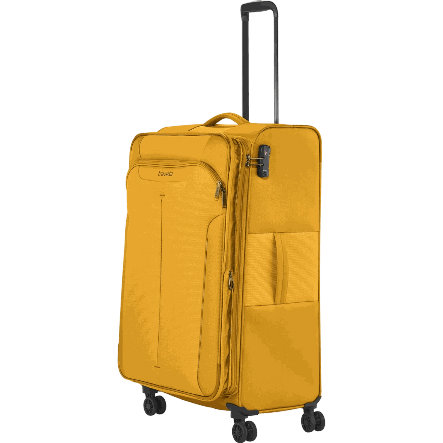 Travelite Croatia  4-Rollen-Trolley L 77 cm -Curry KOFFER-PLUS.COM