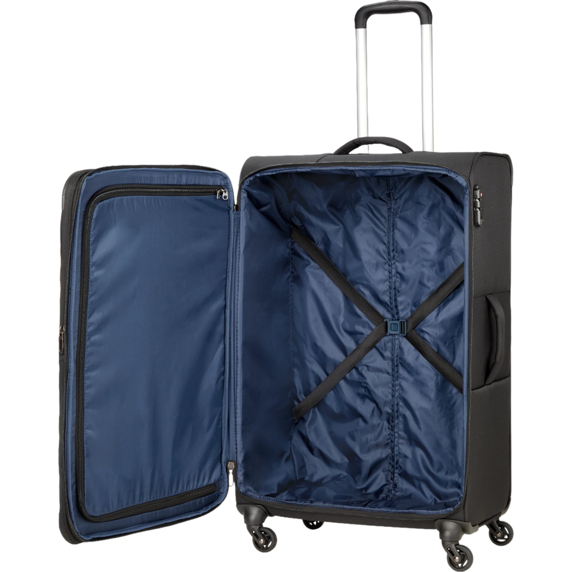 paklite Valencia 4-Rad-Trolley L 79 cm -Schwarz KOFFER-PLUS.COM