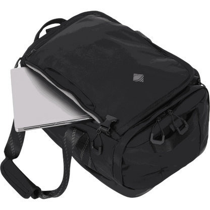 Travelite Venture Line Reisetasche mit Rucksackfunktion S 40 cm -Black KOFFER-PLUS.COM