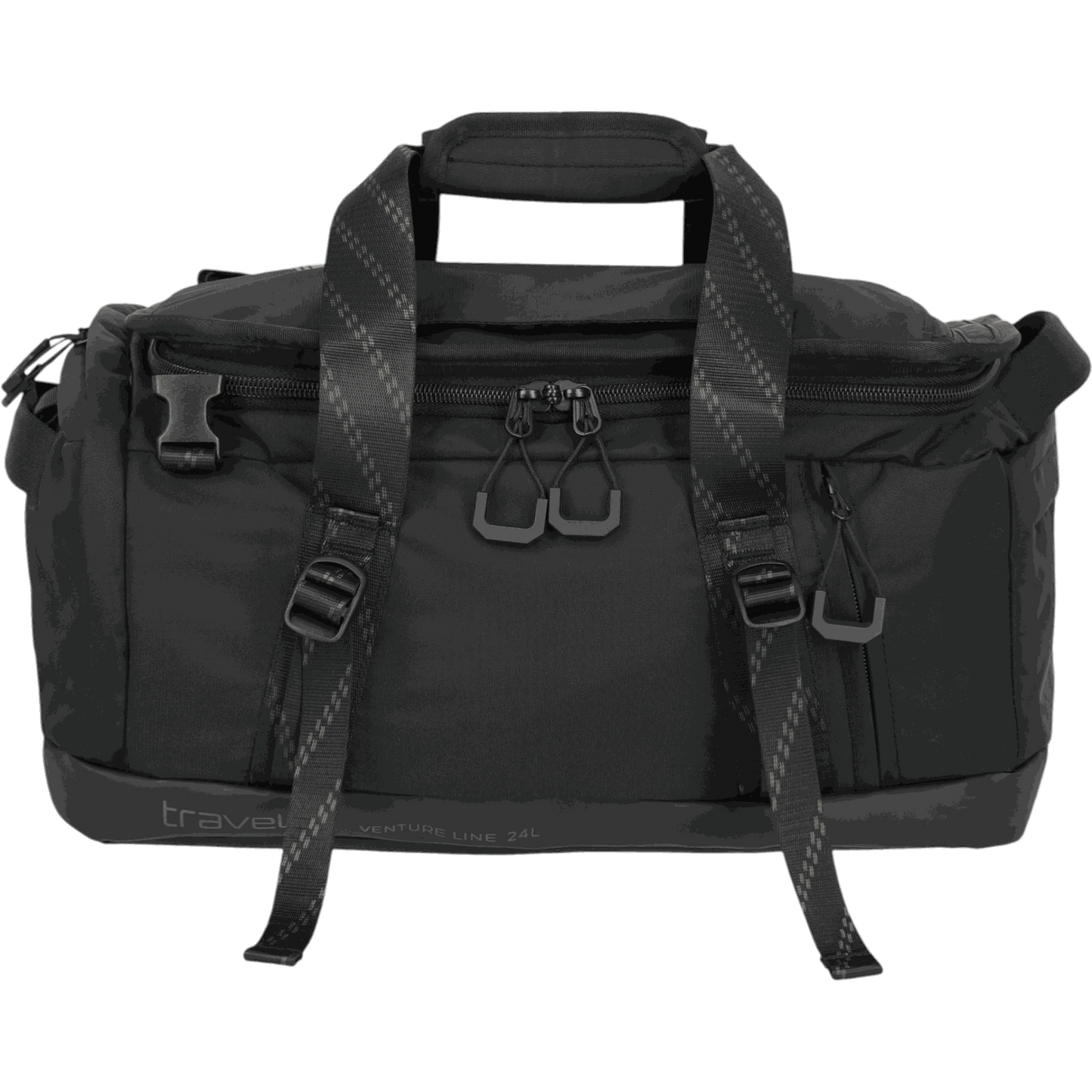 Travelite Venture Line Reisetasche mit Rucksackfunktion S 40 cm -Black KOFFER-PLUS.COM