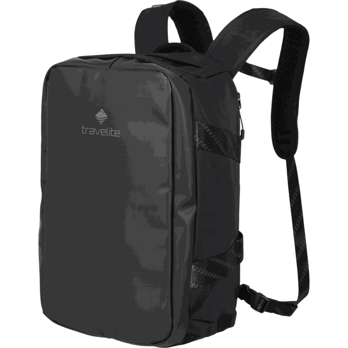 Travelite Venture Line Reisetasche mit Rucksackfunktion S 40 cm -Black KOFFER-PLUS.COM