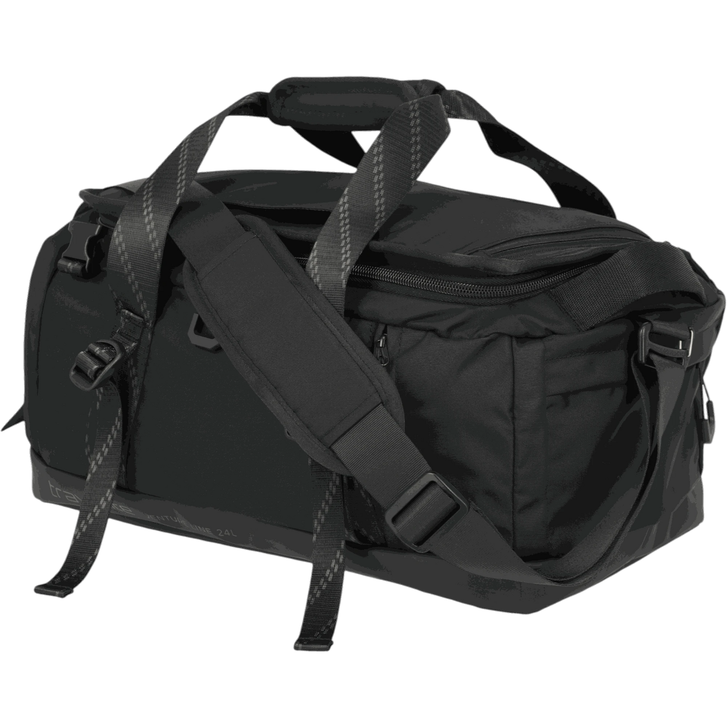 Travelite Venture Line Reisetasche mit Rucksackfunktion S 40 cm -Black KOFFER-PLUS.COM
