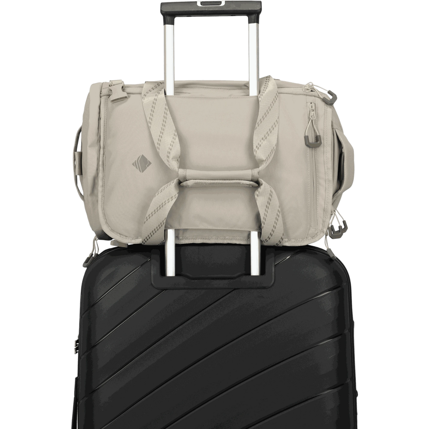 Travelite Venture Line Reisetasche mit Rucksackfunktion S 40 cm -Sand KOFFER-PLUS.COM