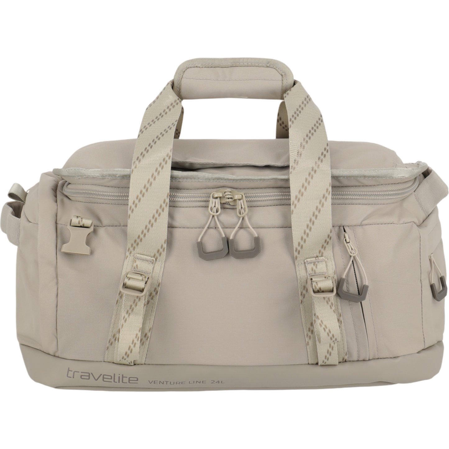 Travelite Venture Line Reisetasche mit Rucksackfunktion S 40 cm -Sand KOFFER-PLUS.COM