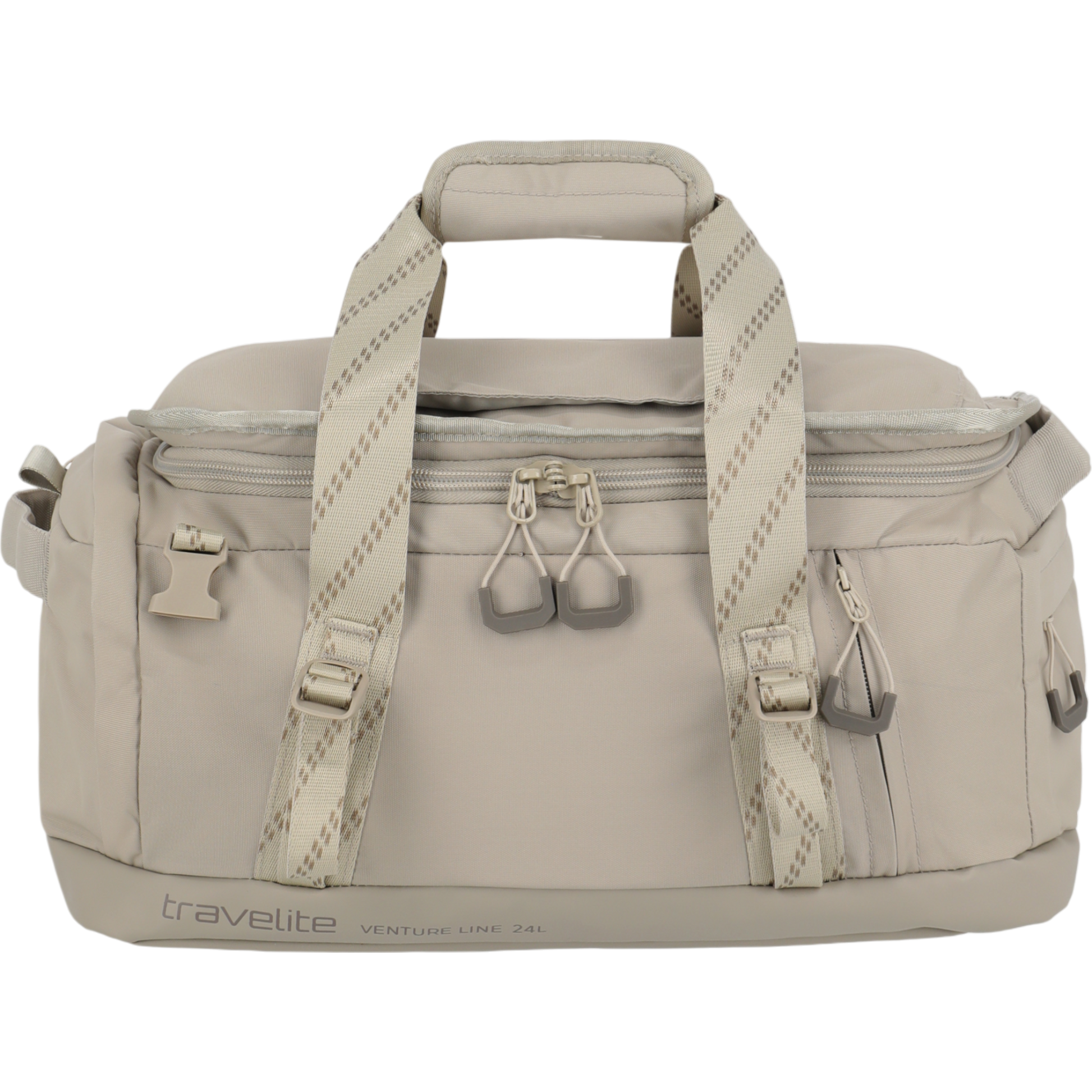 Travelite Venture Line Reisetasche mit Rucksackfunktion S 40 cm -Sand KOFFER-PLUS.COM