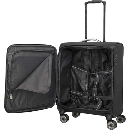 Travelite Jetpack Max 4-Rollen-Kanbinentrolley 55 cm -schwarz KOFFER-PLUS.COM