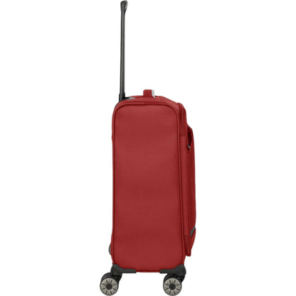 Travelite Jetpack Max 4-Rollen-Kanbinentrolley 55 cm -rot KOFFER-PLUS.COM