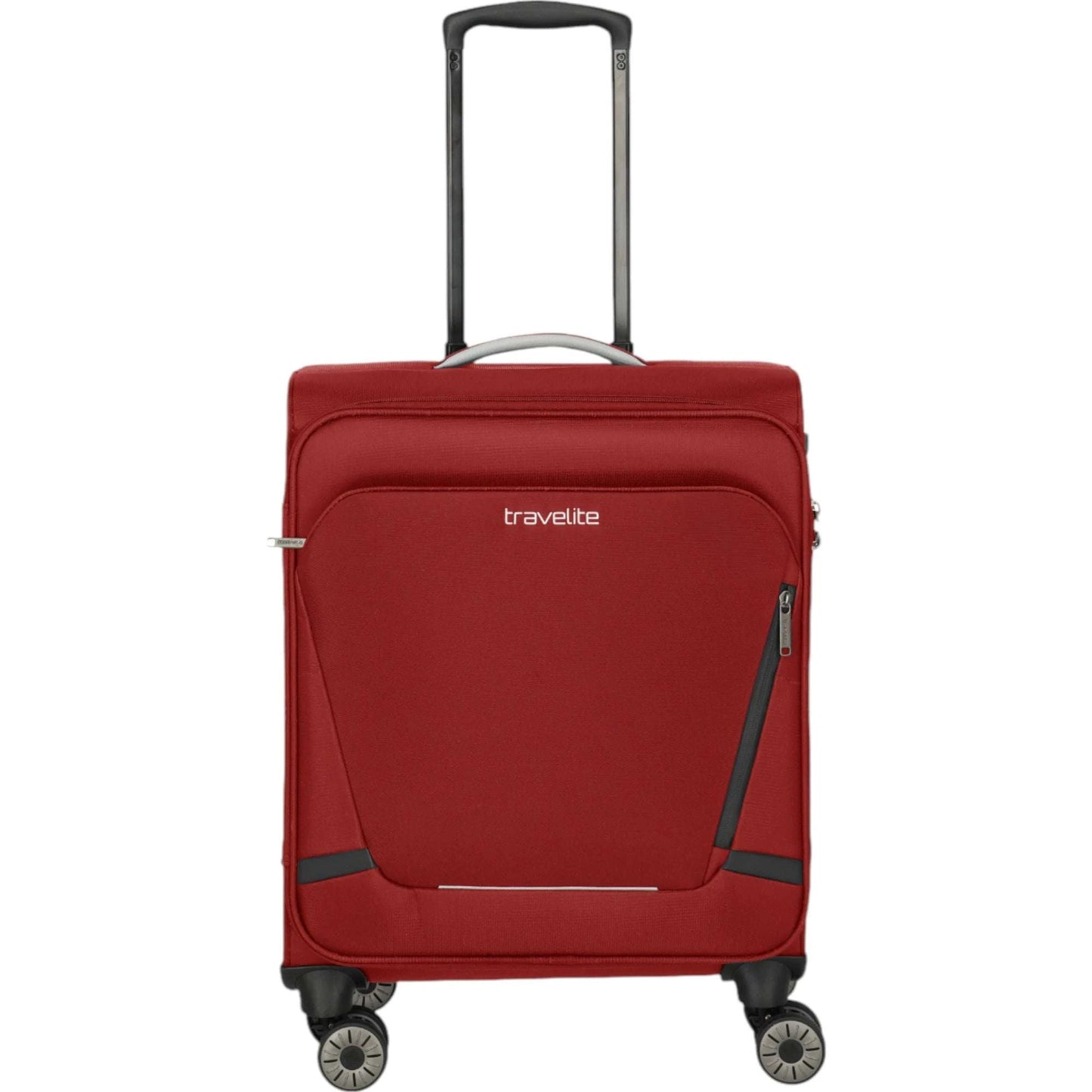 Travelite Jetpack Max 4-Rollen-Kanbinentrolley 55 cm -rot KOFFER-PLUS.COM