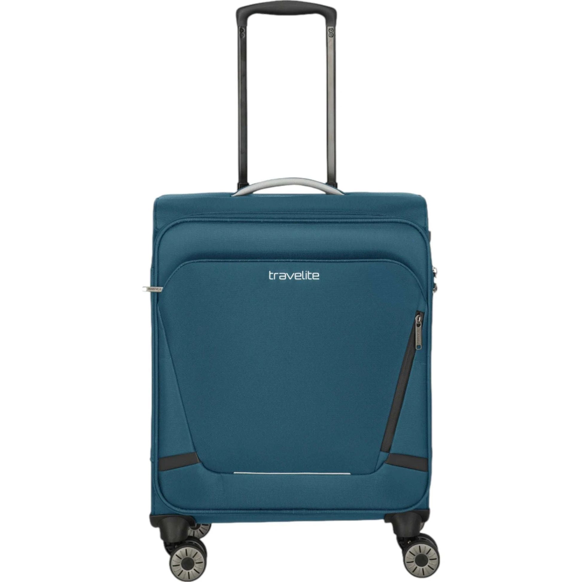 Travelite Jetpack Max 4-Rollen-Kanbinentrolley 55 cm -petrol KOFFER-PLUS.COM