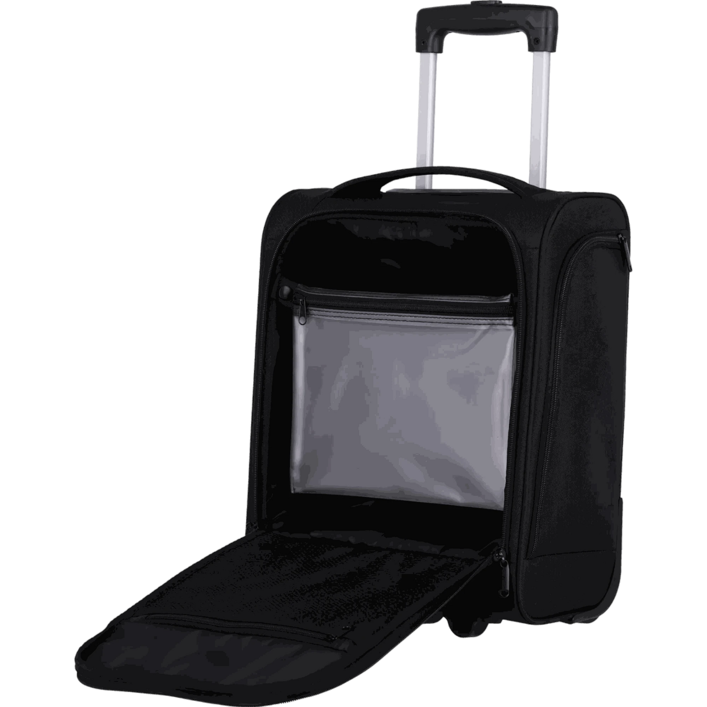 Travelite Cabin  2-Rollen Underseater Bordtrolley XS 43 cm -Schwarz KOFFER-PLUS.COM