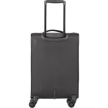 Travelite Cabin 2-Rollen-Bordtrolley 55 cm -Schwarz KOFFER-PLUS.COM