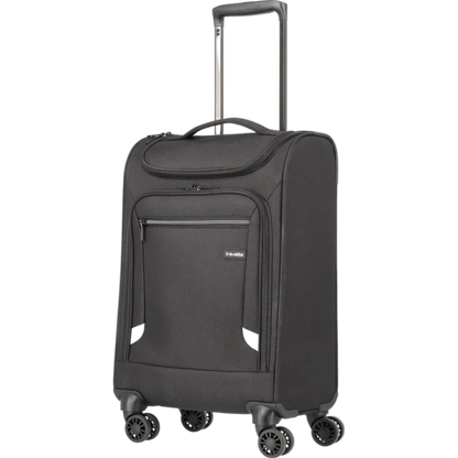 Travelite Cabin 2-Rollen-Bordtrolley 55 cm -Schwarz KOFFER-PLUS.COM