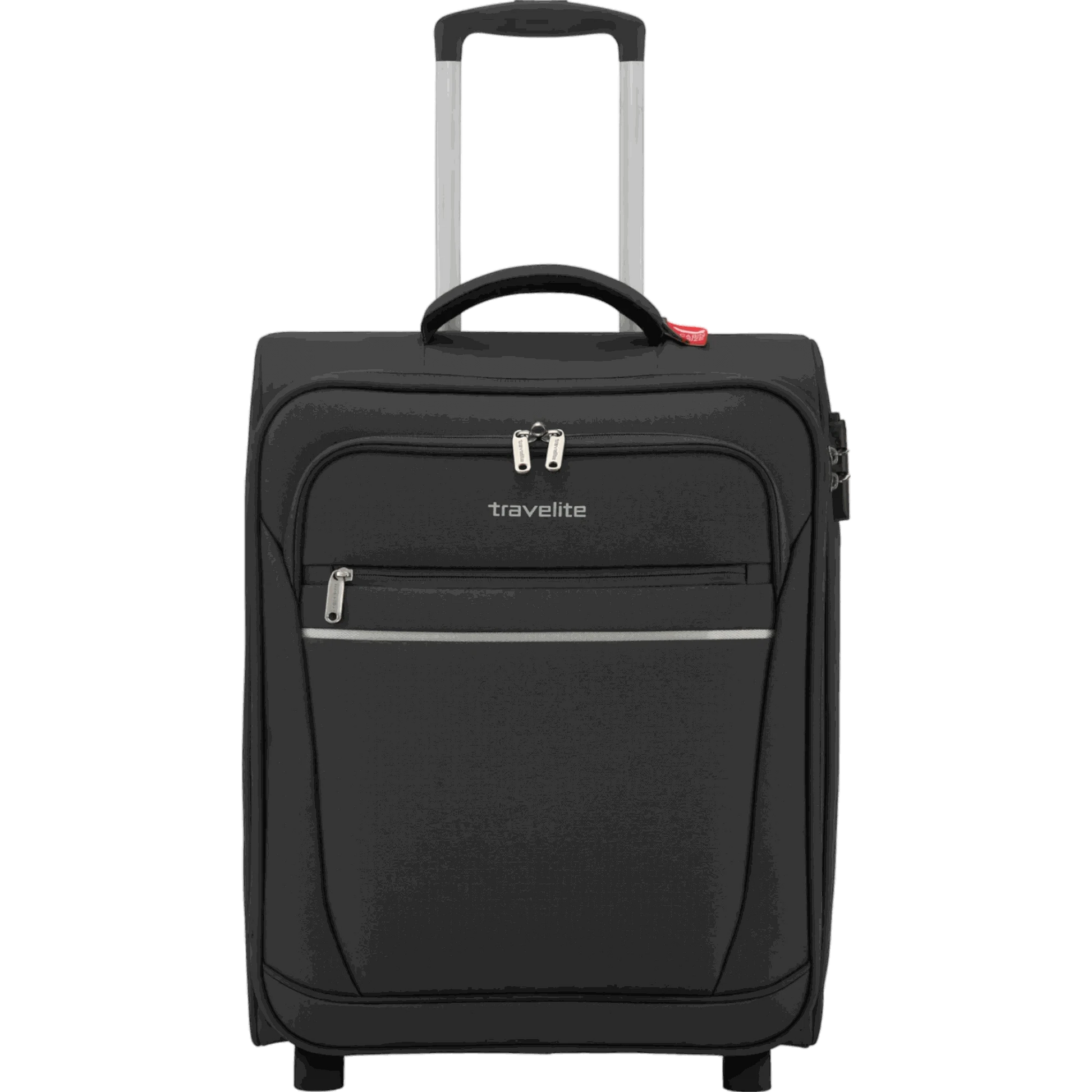 Travelite Cabin  2-Rollen-Bordtrolley 52 cm -Schwarz KOFFER-PLUS.COM