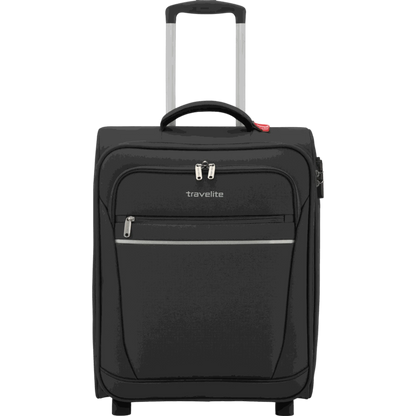 Travelite Cabin  2-Rollen-Bordtrolley 52 cm -Schwarz KOFFER-PLUS.COM