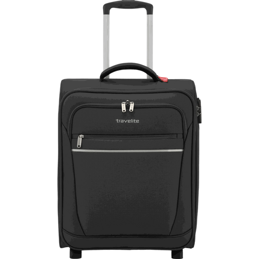 Travelite Cabin  2-Rollen-Bordtrolley 52 cm -Schwarz KOFFER-PLUS.COM