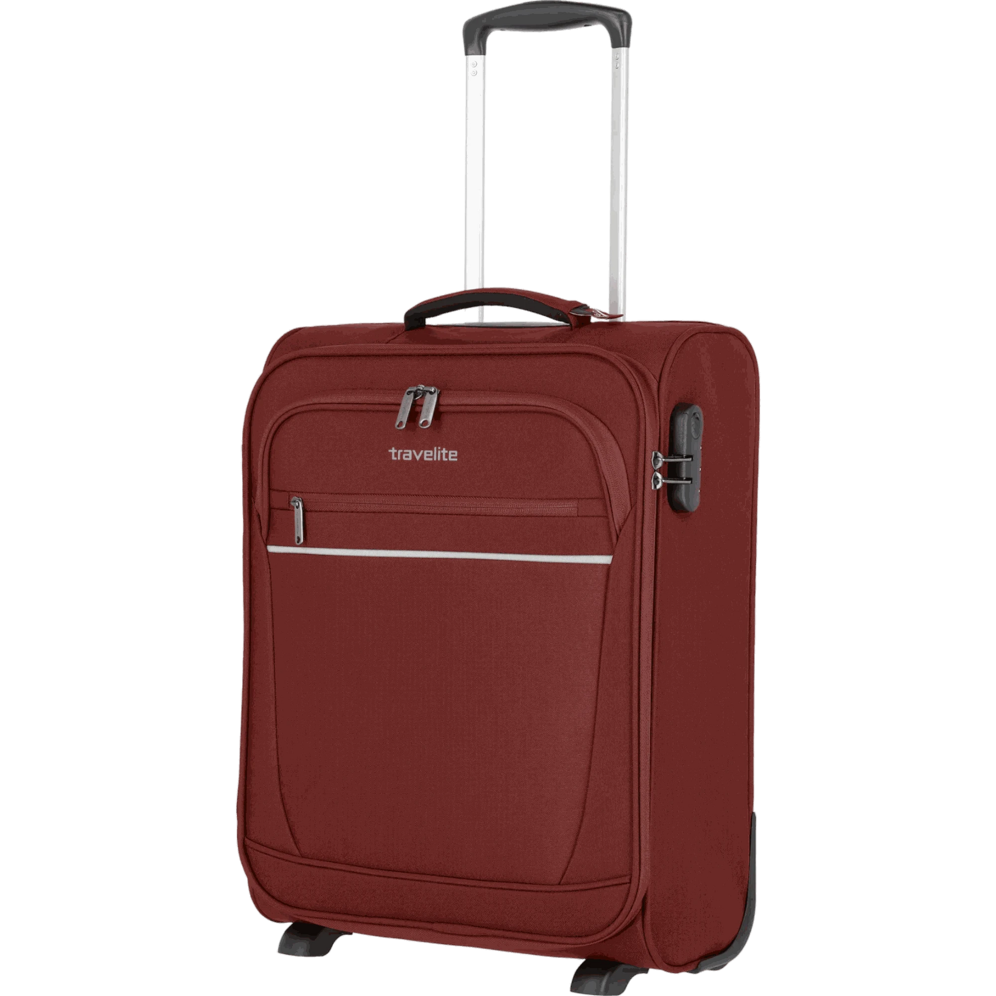 Travelite Cabin  2-Rollen-Bordtrolley 52 cm -Bordeaux KOFFER-PLUS.COM