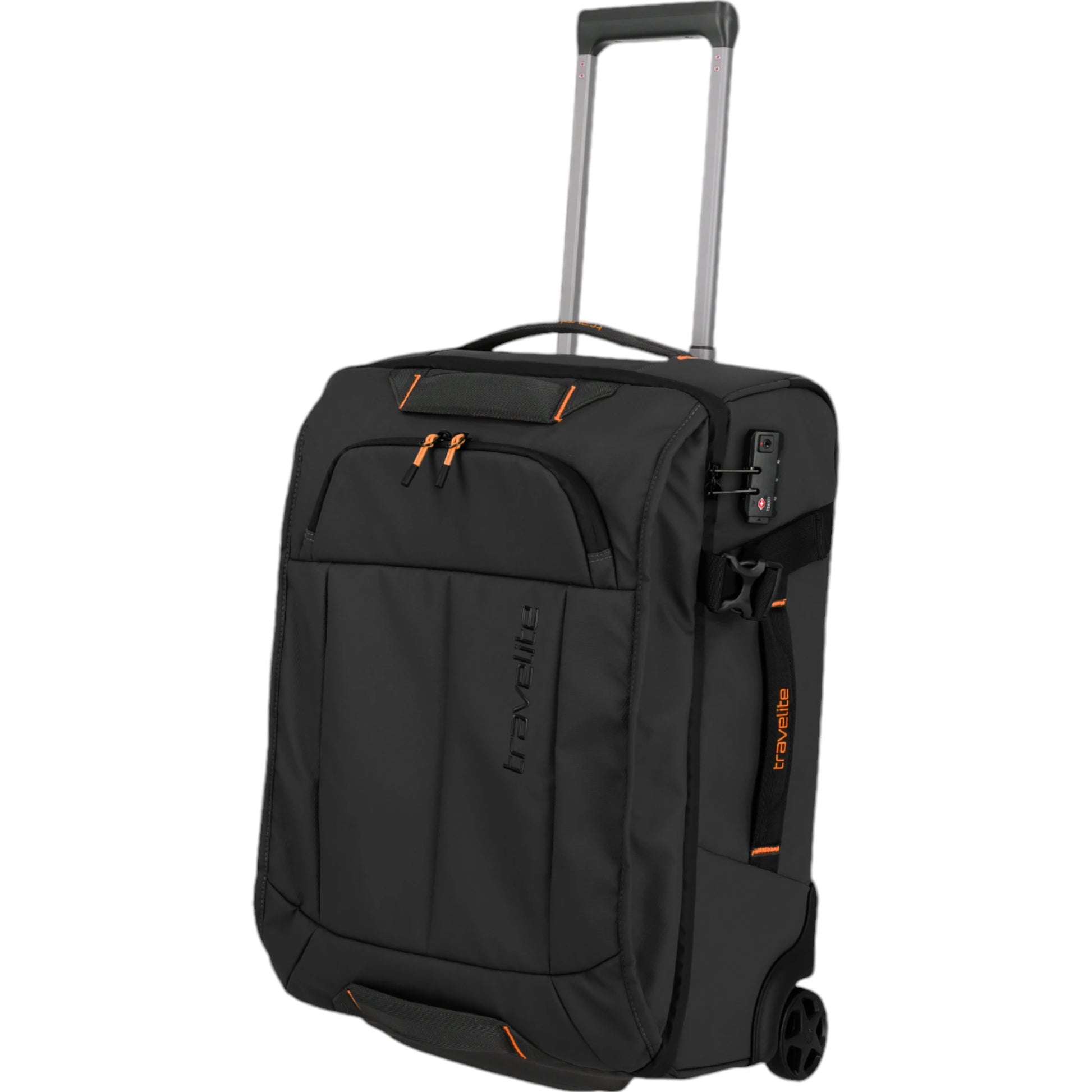 Travelite Briize Rollenreisetasche S 55 cm -Schwarz KOFFER-PLUS.COM